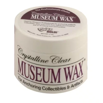 QUAKEHOLD! Crystalline Clear Museum Wax -2 Oz