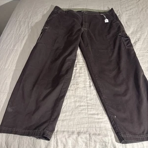 REI Cargo Pants Mens 42 X 32  Brown Sahara Vented Hiking Outdoor Casual - Picture 1 of 13