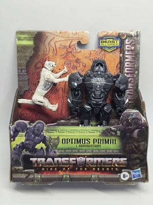 Transformers Rise of the Beasts Weaponizer Optimus Primal Arrowstripe Hasbro - Image 1 of 4