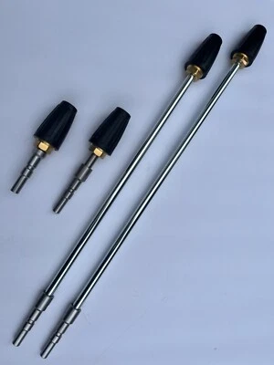 MARKENLOS Profi Hochdrucklanze + Dreckfräse für Kränzle Hochdruckreiniger Pistole D12