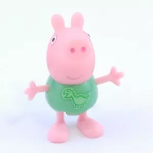 Figura 2003 Peppa Pig's Brother GEORGE CON DINOSAURIO DINO - Imagen 1 de 2