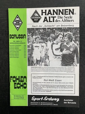 DFB-Pokal 79/80 Borussia Mönchengladbach - Rot-Weiß Essen, 28.09.1979 - Bild 1 von 3
