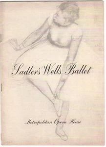 Sadler's Wells Ballet Program September 17, 1953 - Picture 1 of 1