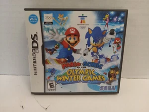 Nintendo DS Mario & Sonic at the Olympic Winter Games NDS CIB Tested 2009 - Picture 1 of 4