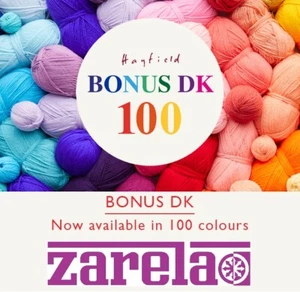 Hayfield Bonus DK 100g - Picture 1 of 58