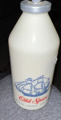Pó de talco pós-barba vintage Old Spice aroma original Shulton Old Spice 3 oz - Imagem 1 de 2