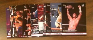 2012 WWE TOP CLASS MATCHES PUNK'S PICKS 10 CARD SET
