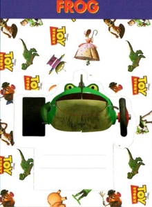 1996 SkyBox Toy Story 2 Disney #60 Frog FP Finger Puppet - Foto 1 di 2