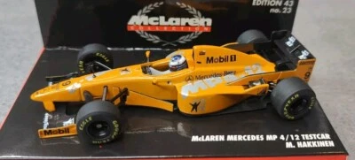 Minichamps McLaren Mercedes MP4/12 Testcar M.Hakkinen 530974389 1:43 - Image 1 of 3