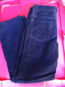 7 Seven For All Mankind Standard Boys Pants Corduroy Dark Navy Size 6 EEUC - Picture 1 of 5