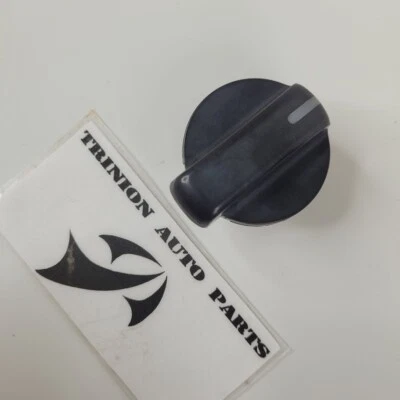 Nissan Versa 2007-2011 negro perilla de calefacción de aire acondicionado centro pequeño solo único (1) fabricante de equipos originales Foto 1 de 4