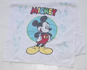 Vintage 1990's Walt Disney Mickey Mouse Fold Towel Made in the USA (41x22.5in) - Picture 1 of 6