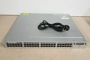 Cisco WS-C3850-48P-L - Gigabit Ethernet PoE Switch -LAN Base - 1x PWR-C1-1100WAC - Picture 1 of 1