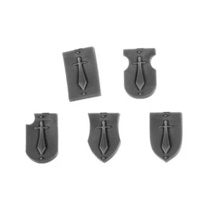 GKT18 ECU x5 epe TERMINATOR CHEVALIER GRIS WARHAMMER 40000 BITZ W40K GREY KNIGHT - Picture 1 of 1