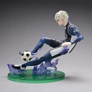 Anime BLUE LOCK Nagi Seishiro No. 11 jersey. kick PVC Statue boxed figure gift - Picture 1 of 6