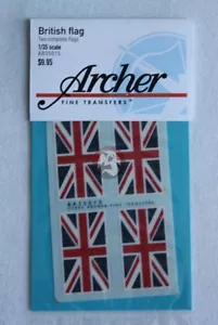 Union Jack Archer 1/35 Bandera Británica Reino Unido (2 banderas completas) AR35015 - Imagen 1 de 1