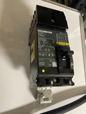Square D FH26080BC I-Line Circuit Breaker 80 Amp 2 Pole 600 Vac - Image 1 of 3