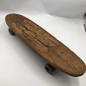 1970’s Splinter Wooden Skateboard Duraflex 24” Surf California USA - Picture 1 of 9