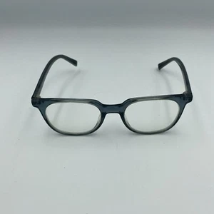 Warby Parker Keene 370 Blue Round Eyeglasses 48-19 140 - Picture 1 of 8