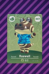 Roswell #447- Series 5 (NA/US) - Animal Crossing Amiibo Card - Never Scanned - Picture 1 of 1