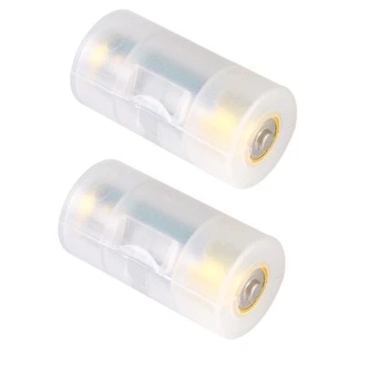 AA to C Battery Converter Dummy Battery Case (x2) - Image 1 of 2