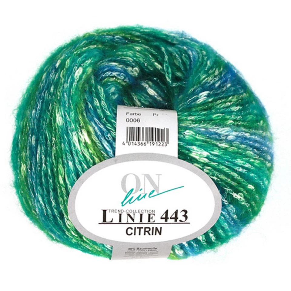 ONline Garne Linie 443 Citrin 50 g LL ca. 105 m