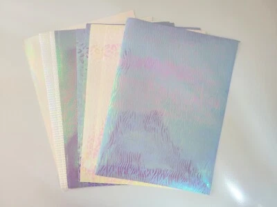 Hojas de tela de imitación de cuero texturizado de 8x12 pulgadas, nuevas Foto 1 de 2