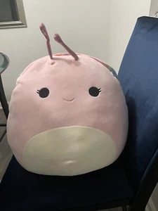 Peluche morbido Squishmallow Silvina La Lumaca 16 pollici Kellytoy - Foto 1 di 4