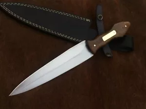 Custom Handmade 5160 Spring Steel Personal Dagger , Bowie Knife, Hunting Knife - Picture 1 of 12