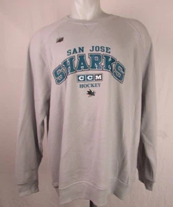 San Jose Sharks CCM Hockey Herren Grafik Pullover Sweatshirt  - Bild 1 von 6