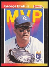 1989  Donruss Bonus MVP's #BC-7 George Brett   - FREE SHIP