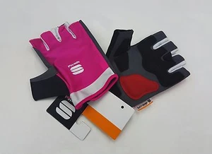Sportful Women's Sportful Girl Half Finger Women’s Cycling Gloves Purple Size M - Picture 1 of 3