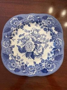 The Spode Blue Room Garden Collection “British Flowers-Poppy” Collection Plate - Picture 1 of 5