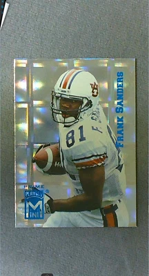 1995 Playoff Prime Mini #198 Frank Sanders RC Cardinals - Image 1 of 2