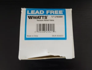 Watts - 3/4 in. Lead Free Brass Vacuum Relief Valve - LFN36M1 - Picture 1 of 2