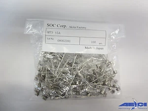 SOC CORP. MT3-15A FUSE 15A (BOX OF 200) - Picture 1 of 1