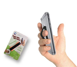ULTRA THIN Finger Grip Strap Phone Holder for Mobile Phone iPhone iPad Tablet - Picture 1 of 3