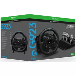 Logitech G923 Racing Wheel and Pedals for Xbox One & PC (XBOX/PC) 941-000161 - Picture 1 of 8