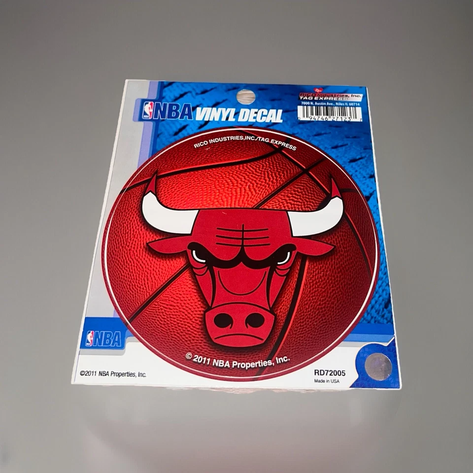 Chicago Bulls NBA Basketball Car Truck Emblem Sticker Decal Free Shipping! - Image 1 of 1