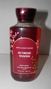 Bath & Body Works Sunrise Woods Body Wash Vitamin B5 Aloe 10 Oz NEW - Picture 1 of 3