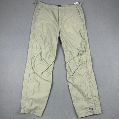 Pantalones Nike ACG para mujer grandes 12-14 verdes senderismo nailon cremallera dobladillo cordón bolsillo Foto 1 de 4