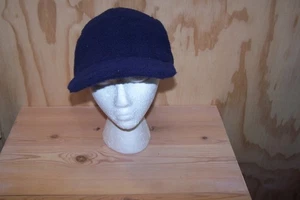 NWT Goodfellow 5 panel snapback navy blue fleece faux shearling - Picture 1 of 5