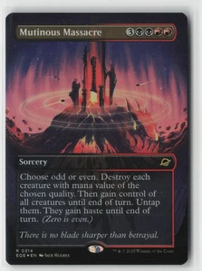 Mutinous Massacre (Borderless) R Edge of Eternities 314 NM - Picture 1 of 2