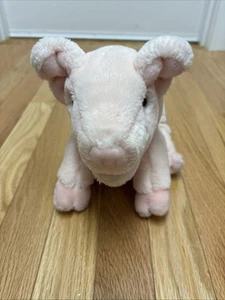 Vintage Plush Petunia Pink Pig Soft Cuddly Adorable Piggy - Picture 1 of 10