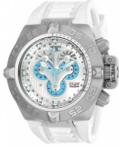 Invicta 24098 Subacqueo Noma IV Artico Swiss Cronografo #1 Le Silicone Da Watch - Foto 1 di 7