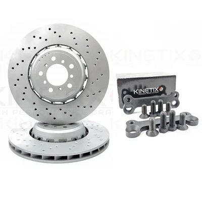 CONVERSÃO DE SUPORTES DE SUPORTE DE PINÇA DISCOS DE FREIO DIANTEIRO PARA BMW M135i M140i 380mm - Imagem 1 de 4