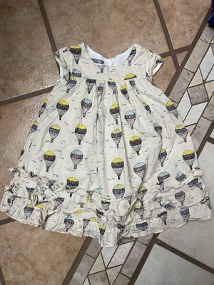 Vestido Pastourelle by Pippa and Julie Girls Globo Aire Caliente Volantes en Niveles Talla 4 Foto 1 de 4