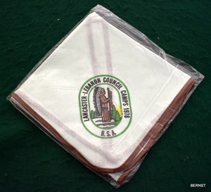 PFADFINDERLAGER HALSTUCH - 1978 - LANCASTER - LIBANON COUNCIL CAMPS - Bild 1 von 2