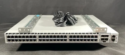 Arista DCS-7050T-52-F 48 Port RJ45 4x SFP+ Switch w/ 2x AC-Same Day Shipping - Image 1 of 4