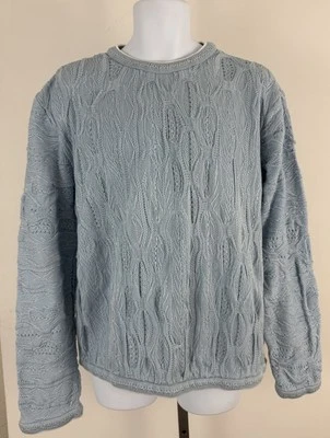 COOGIE Vintage Classic Baby Blue Coogie Pullover Crew Nick Sweater Sz XL - Image 1 of 4
